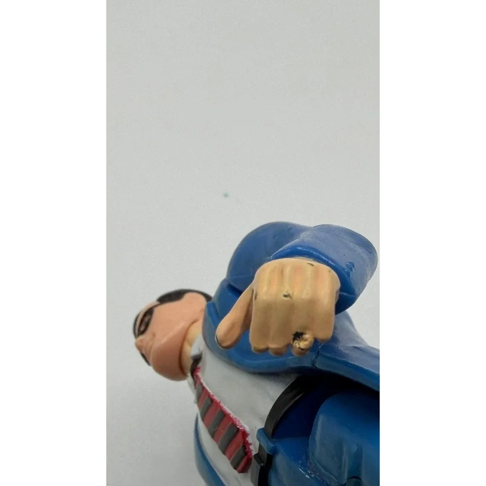 Vintage 1984 Kenner Super Powers Clark Kent Action Figure DC Comics Blue Suit